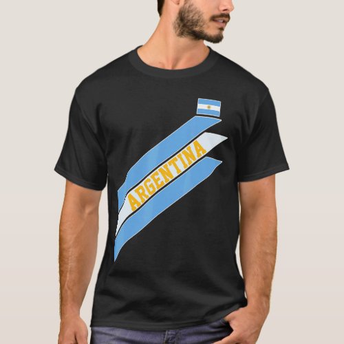 Argentina Football Supporter Visitor Argentine Soc T_Shirt
