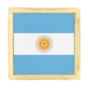 Argentina Gold Finish Lapel Pin
