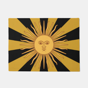 Argentina Golden Sun, Sol de Mayo / house Doormat
