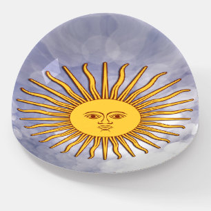 Argentina Holiday, Dome, Sol De Mayo / Sun Paperweight