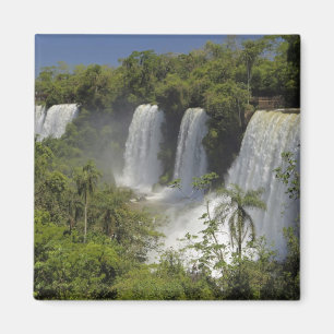 Argentina, Iguacu Falls in sun. Magnet