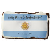 Argentina Independence Day Flag Brownie (Front)