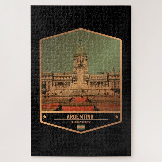 Argentina Jigsaw Puzzle (Vertical)