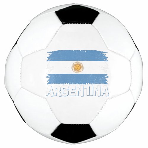 Argentina Lettering    Soccer Ball