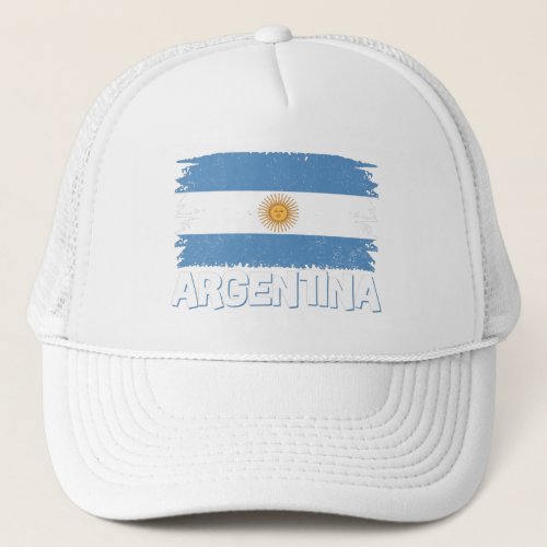 Argentina Lettering  Trucker Hat