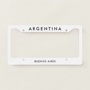 Argentina License Plate Frame
