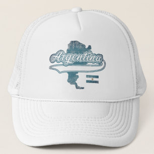 Argentina Map Trucker Hat