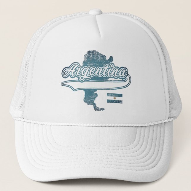 Argentina Map Trucker Hat (Front)