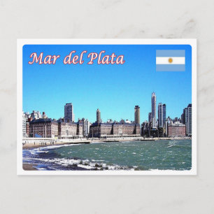 Argentina - Mar del Plata - Postcard
