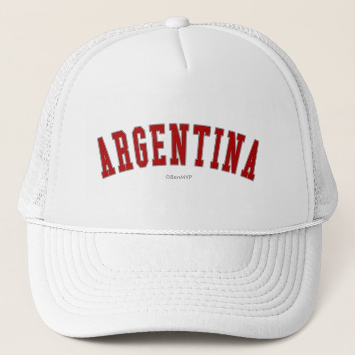 Argentina Mesh Hat