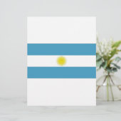 Argentina National Flag (Standing Front)