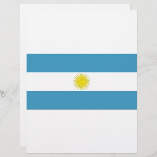 Argentina National Flag (Front/Back)