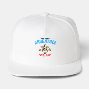 Argentina National Pride Edition 5 Panel Snapback Snap Back Hat