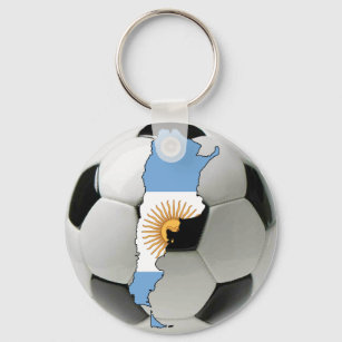 Argentina Team Flag Soccer Ball World Cup Drawstring Bag