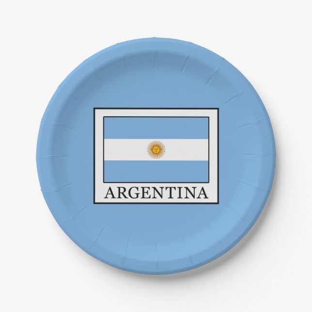Argentina Paper Plates (Front)