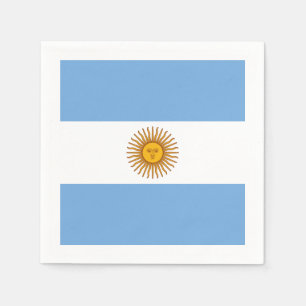 Argentina Party Paper Napkins