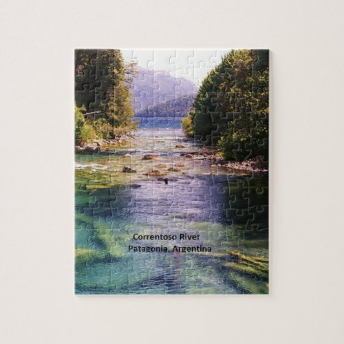Argentina Patagonia picturesque photograph Jigsaw Puzzle