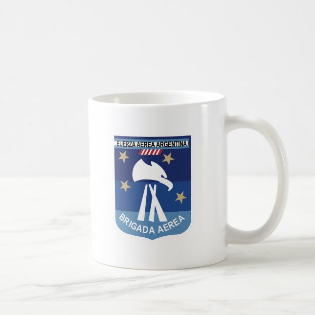Argentina Patch Argentine Air Force Fuerza Aerea A Coffee Mug (Right)