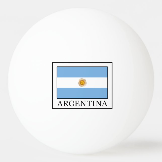 Argentina Ping-Pong Ball (Front)