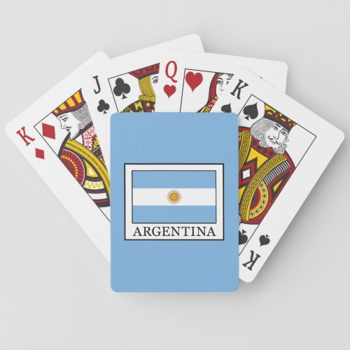 Argentina Poker Cards