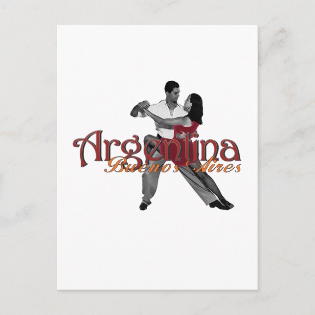 Argentina Postcard (Front)