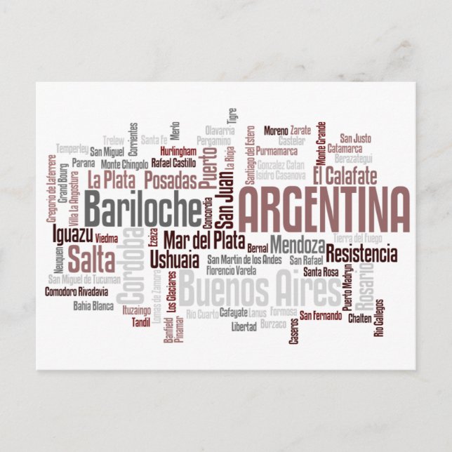 ARGENTINA Postcard (Front)