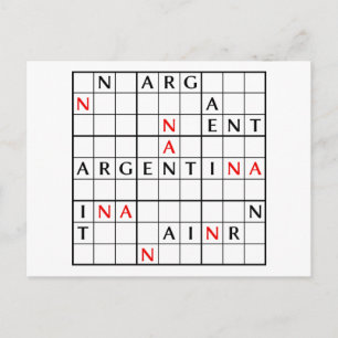 ARGENTINA POSTCARD
