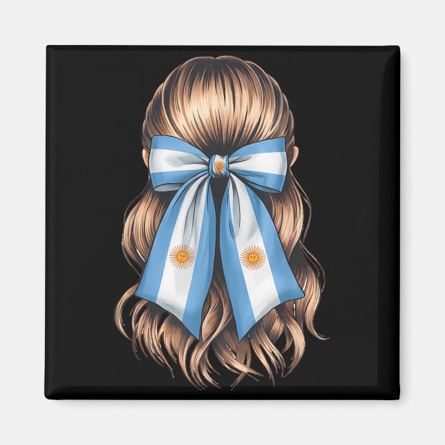 Argentina Pride Argentinian Flag  Magnet (Front)