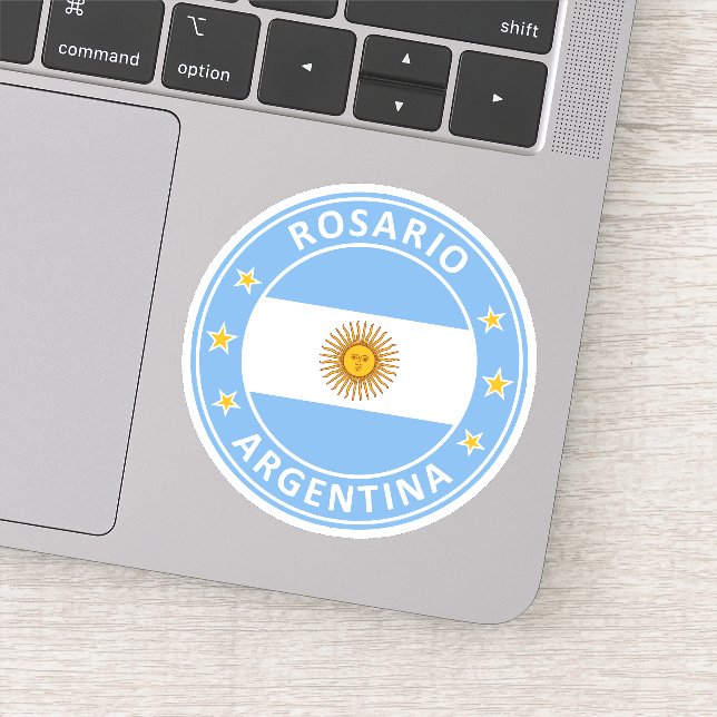 Argentina, Rosario Sticker (Detail)
