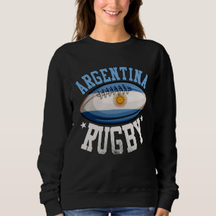 Argentina Rugby Sports Player  Argentine Fan Sweatshirt