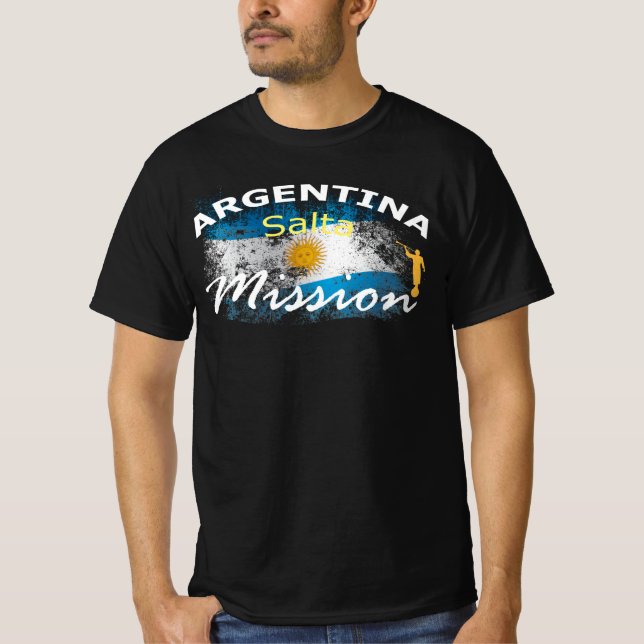 Argentina Salta Mormon LDS Mission T-Shirt (Front)