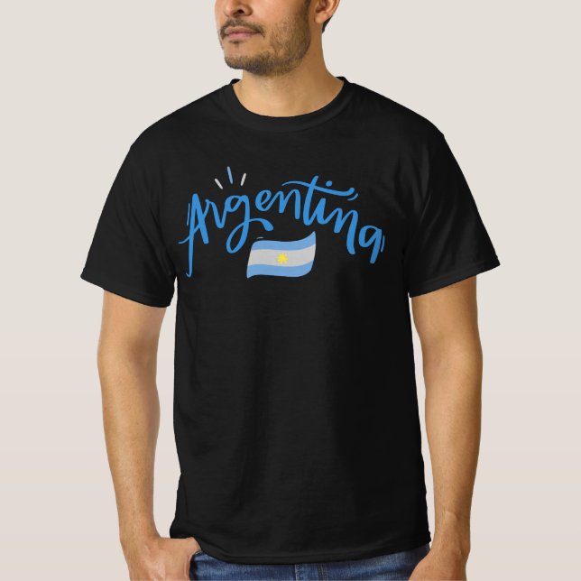 Argentina Shirt, Argentina TShirt, Argentina Gifts T-Shirt (Front)