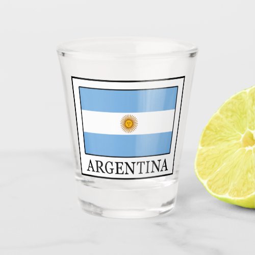 Argentina Shot Glass