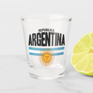 Argentina shot glass