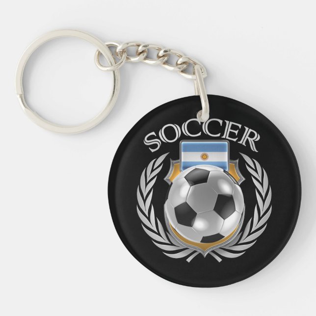 Argentina Soccer 2016 Fan Gear Keychain (Front)