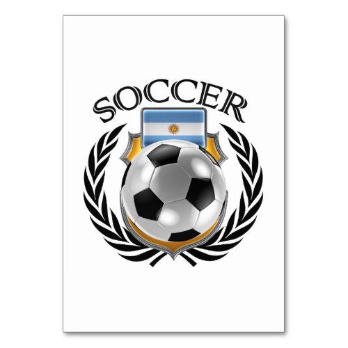 Argentina Soccer 2016 Fan Gear Table Number