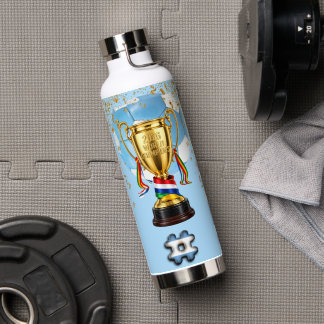 Argentina Soccer: 2026 Global Games | Team Spirit Water Bottle