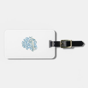 Argentina Soccer 2026 Soccer Bold Country Typograp Luggage Tag