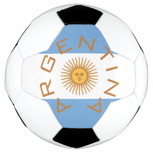 argentina soccer ball