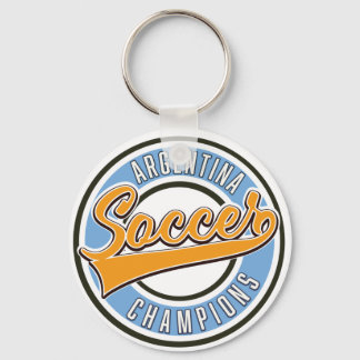 Argentina Soccer Champions Keychain