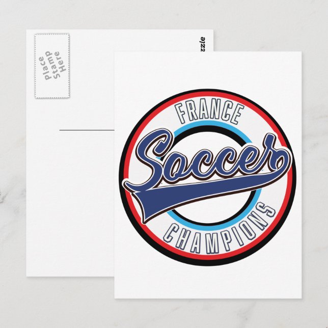 Argentina Soccer Champions Postcard (Front/Back)