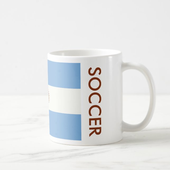 ARGENTINA SOCCER COFFEE MUG (Right)