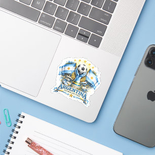 Argentina Soccer Fan Albiceleste Football Fútbol Sticker