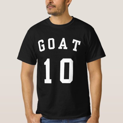 Argentina Soccer Goat 10 T_Shirt