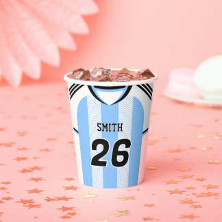 Argentina Soccer Jersey Custom Name Number Cup