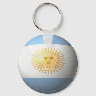 Argentina Soccer Keychain