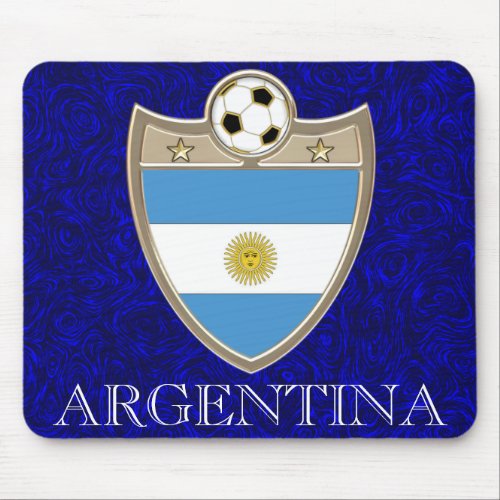 Argentina Soccer Mouse Pad