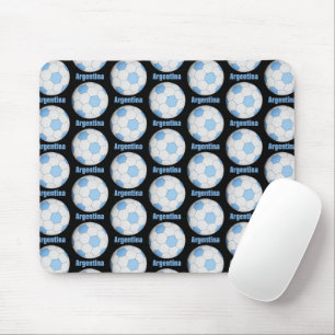 Argentina soccer mouse pad