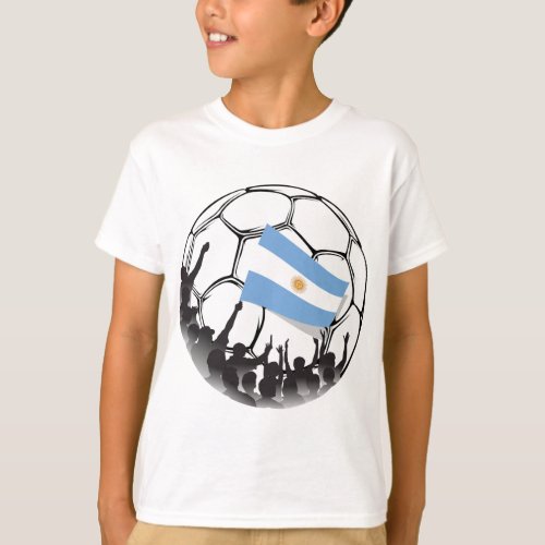 Argentina Soccer or Football Fans T_Shirt