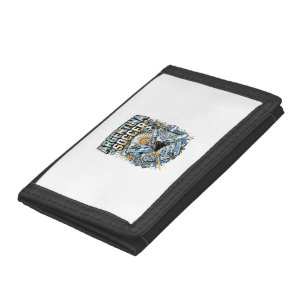 Argentina Soccer Skeleton Striker Nations Poster S Trifold Wallet